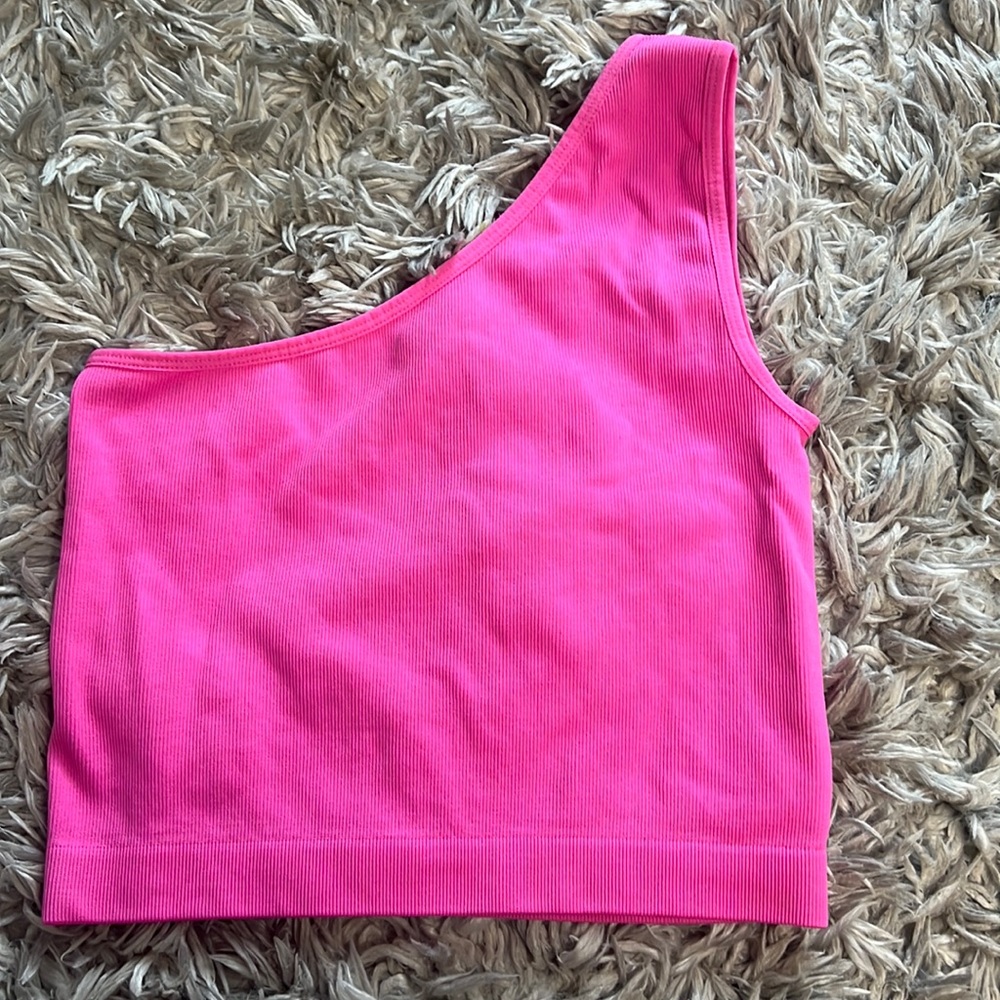 Primark one shoulder stretchy top